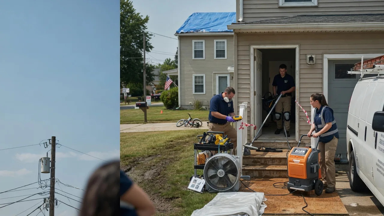 Water Damage Repair in Milford, OH near me